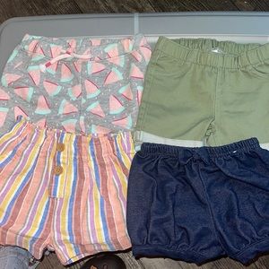 4 pairs of gently used shorts
